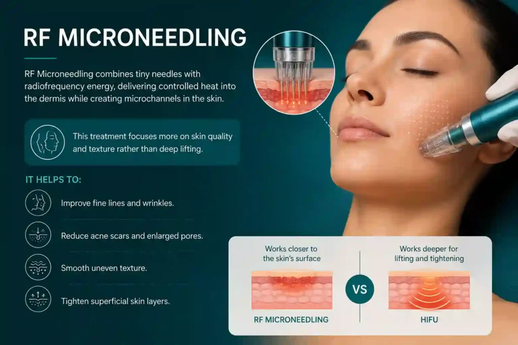 What Does RF Microneedling Do That HIFU Alone Cannot Kelvindale